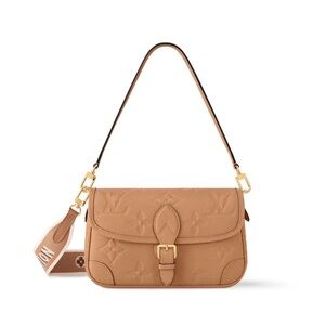 Louis Vuitton Beige Monogram Shoulder Bag